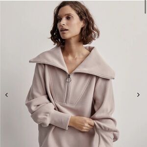 Varley vine zip pullover